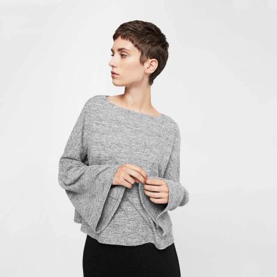 Oversize Flecked Sweater