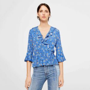 Contrasting Design T-Shirt